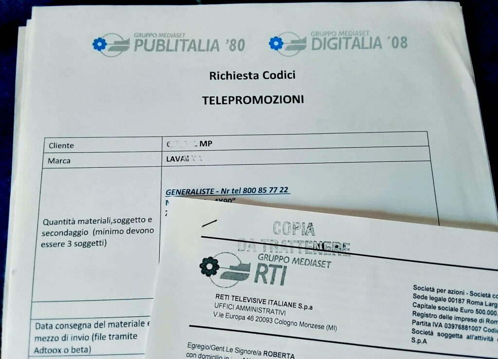 Programmazione su canali Mediaset