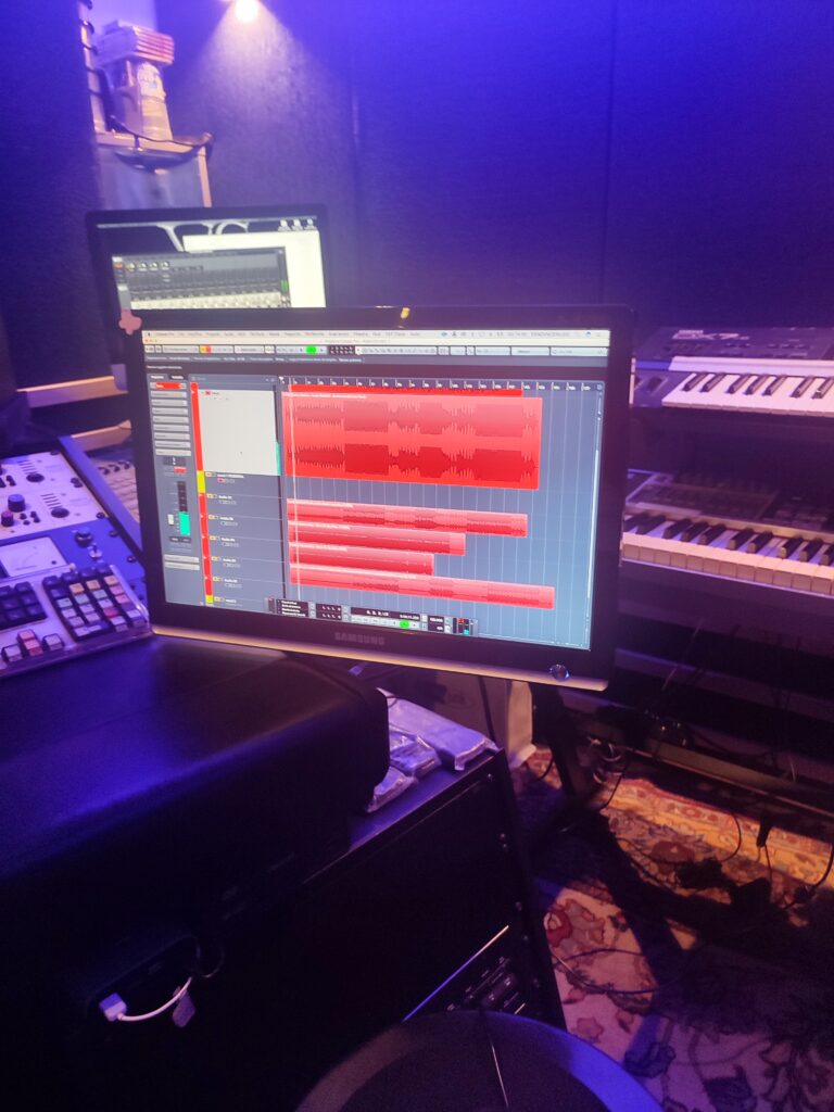 in Sala Registrazione Audio