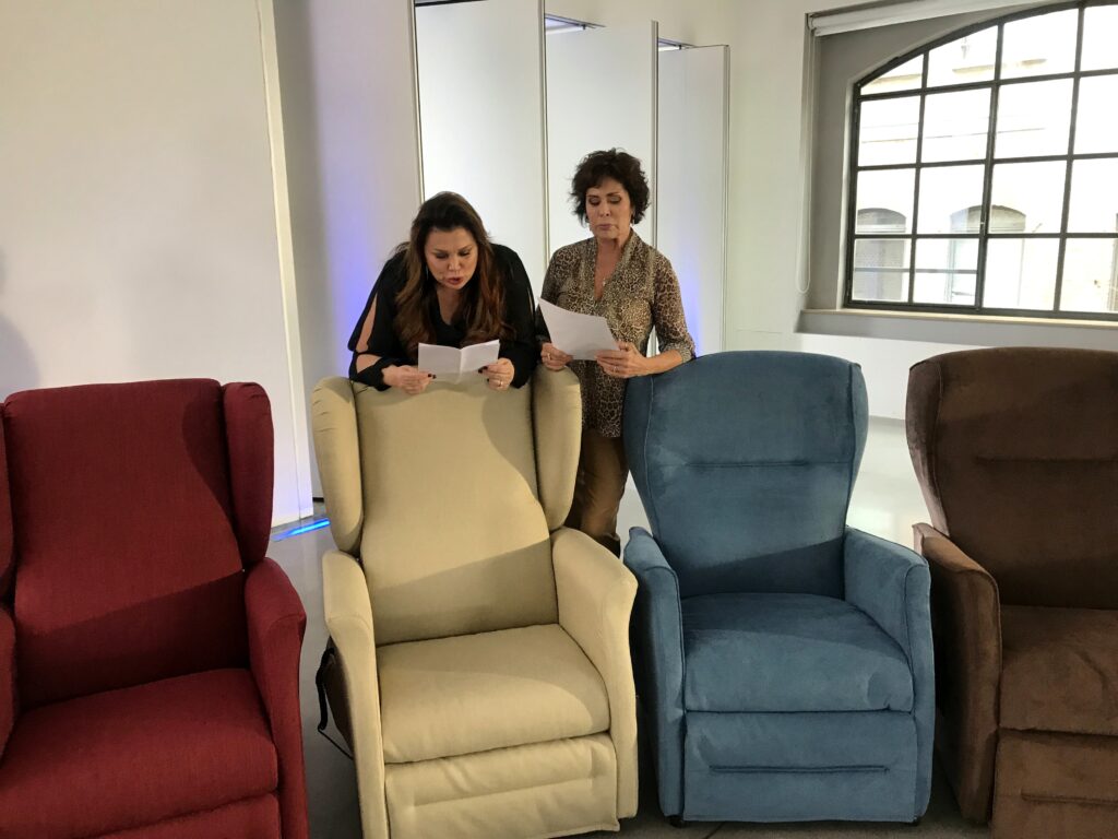 Serena Grandi e Corinne Clery