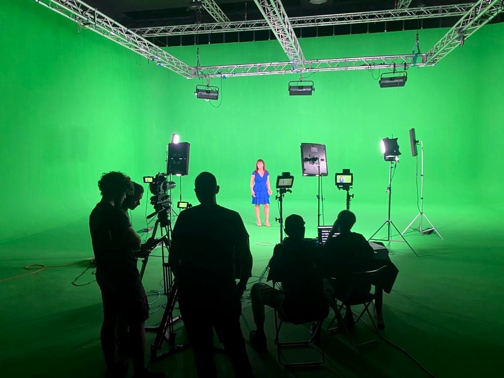 Produzione con uso Green Screen